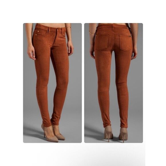 7 For All Mankind Pants - 7 For All Mankind The Sueded Skinny Pant